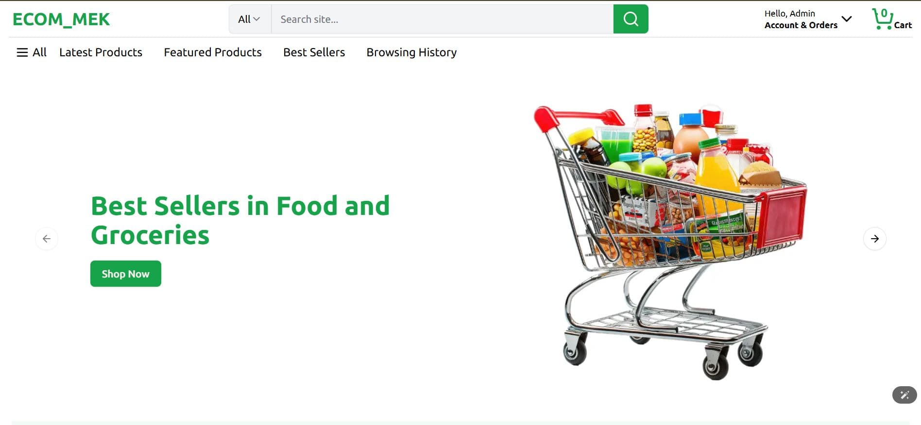 E-commerce Website